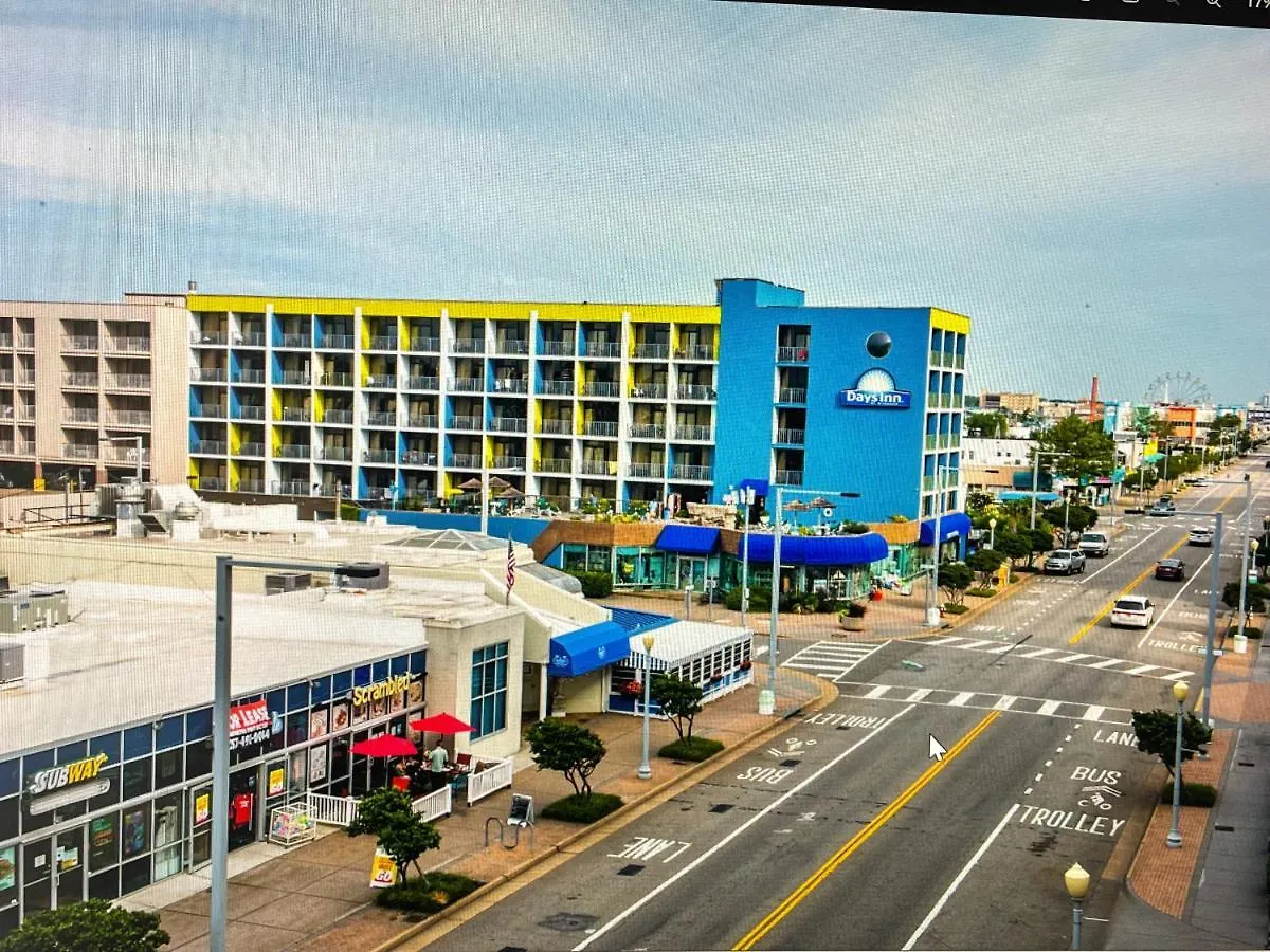 Days Inn By Wyndham Virginia Beach At The Beach מלון